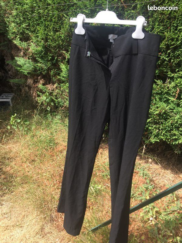 Pantalon tailleur noir Naf Naf taille 40 (image 6)