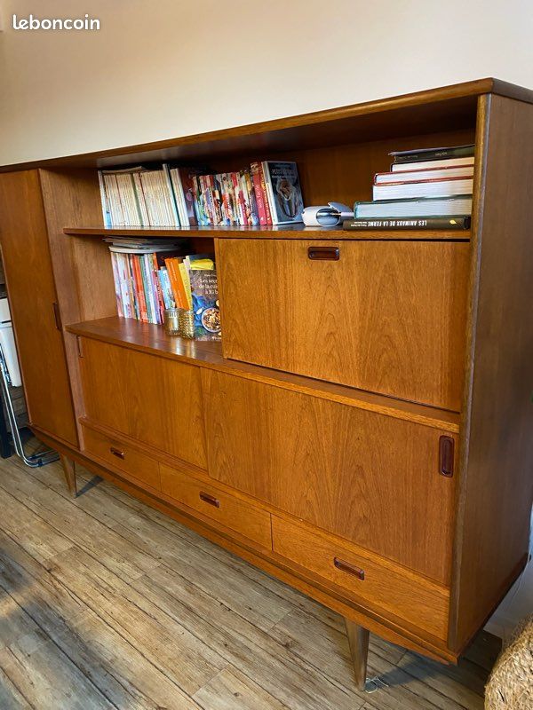 Enfilade scandinave vintage teck (image 10)