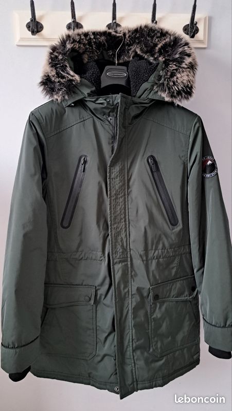 Manteau kaki foncé T.S Bonobo (image 1)