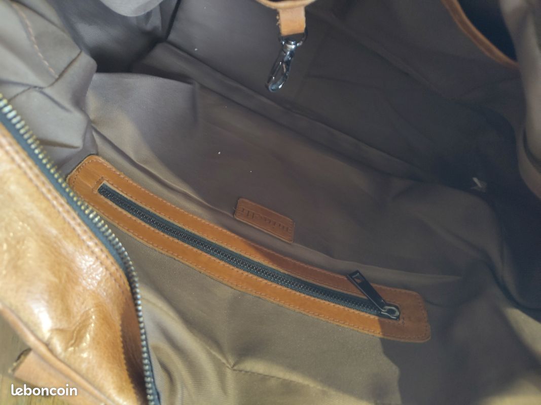 Sacoche cuir Minelli vintage (image 6)