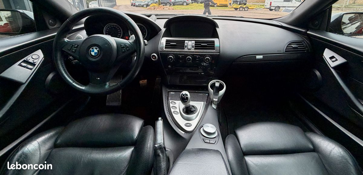 BMW M6 5.0L V10 507 CV Pack Carbone / Origine France (image 10)