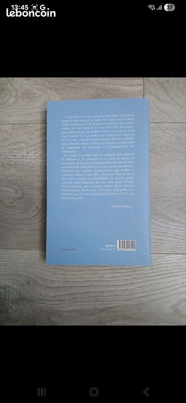 Livre. Nicolas Sarkozy (image 2)