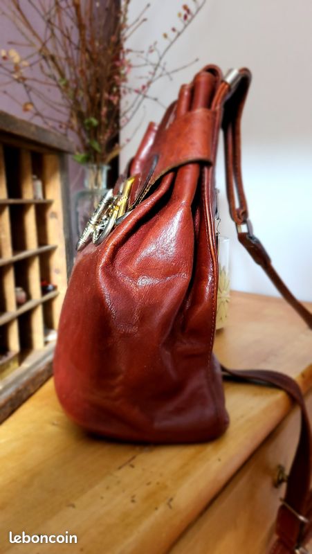 Sac vintage besace Texier Accessoires Bagagerie