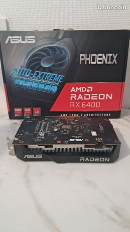 ASUS Phoenix AMD Radeon RX 6400 – 4 Go GDDR6 3
