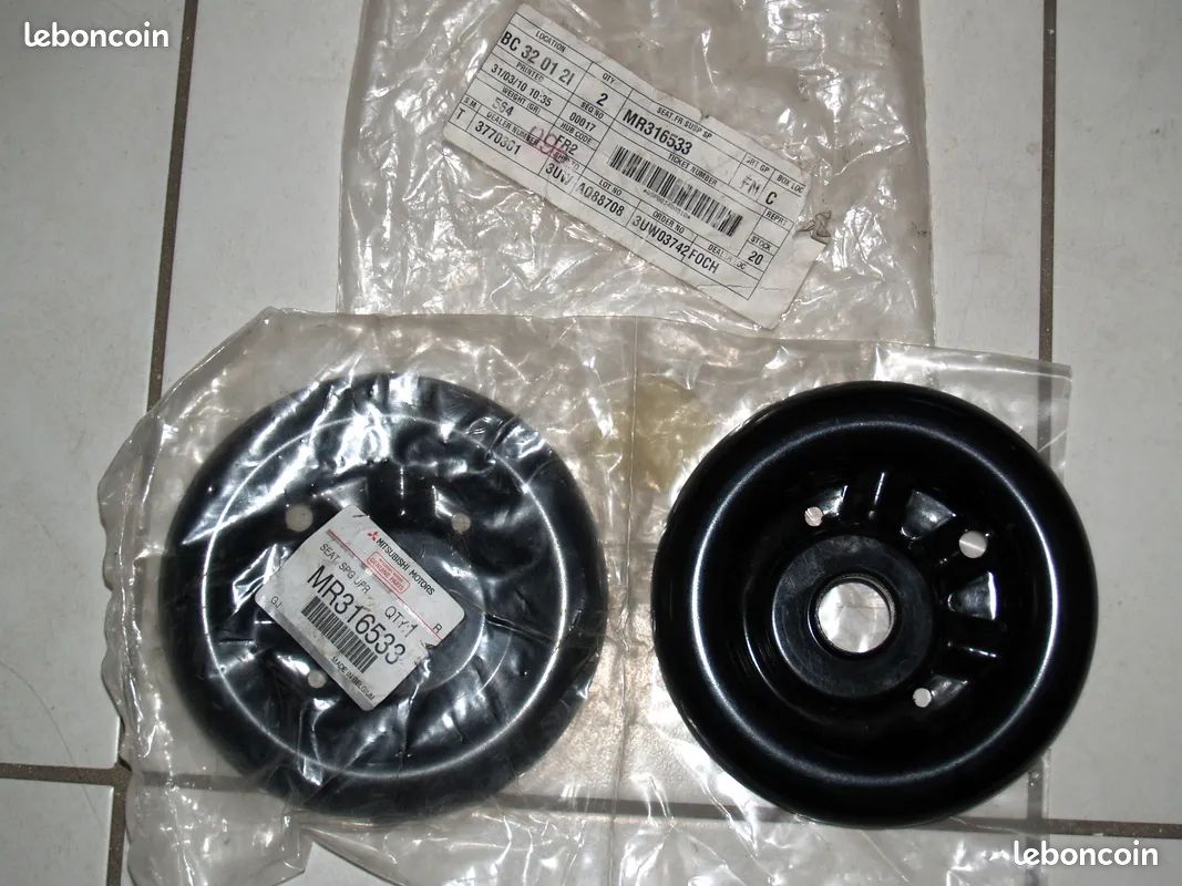 2 X Patin de ressort suspension avant Mitsubishi Spacestar (image 1)