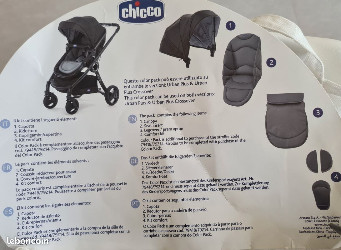 Poussette chicco pack combiné (image 7)