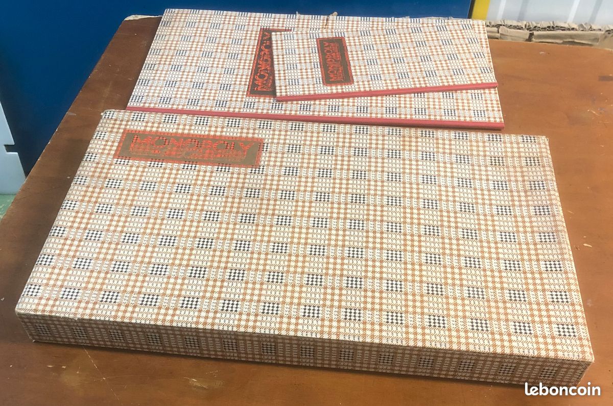 Monopoly ancien vintage années 60 complet avec pions en plomb - Jeux & Jouets
