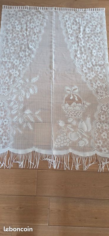 Rideaux blanc (image 1)