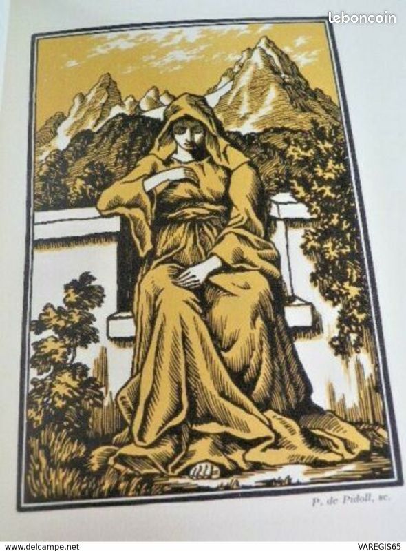 SOLITUDES - EDOUARD ESTAUNIÉ - PAPIER DE RIVES - 1e Ed 1922 - 1760 ex - G.GRÈS (image 8)