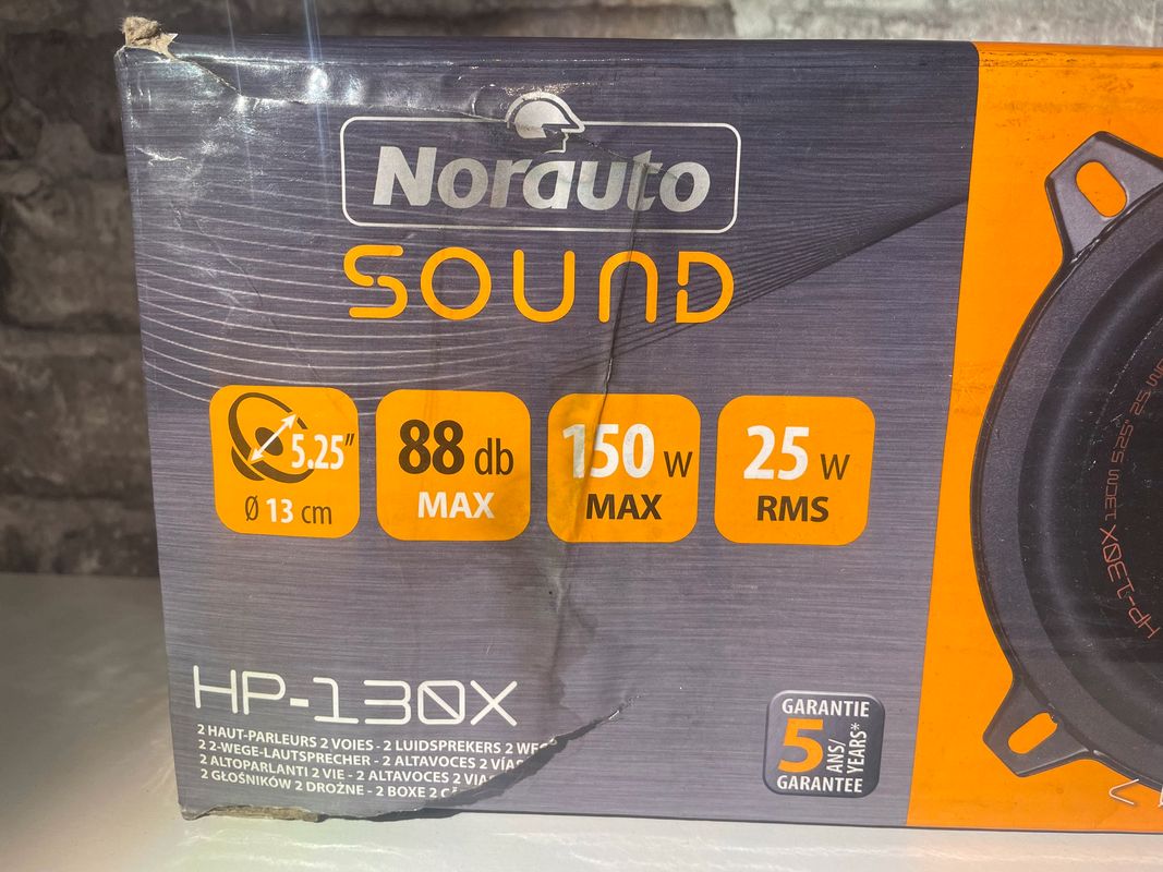2 altavoces NORAUTO SOUND HP-130X - Norauto