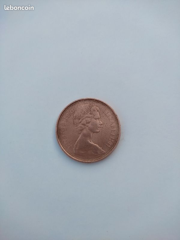 Pièce collection 2 New pence ElizabethII 1971 (image 2)