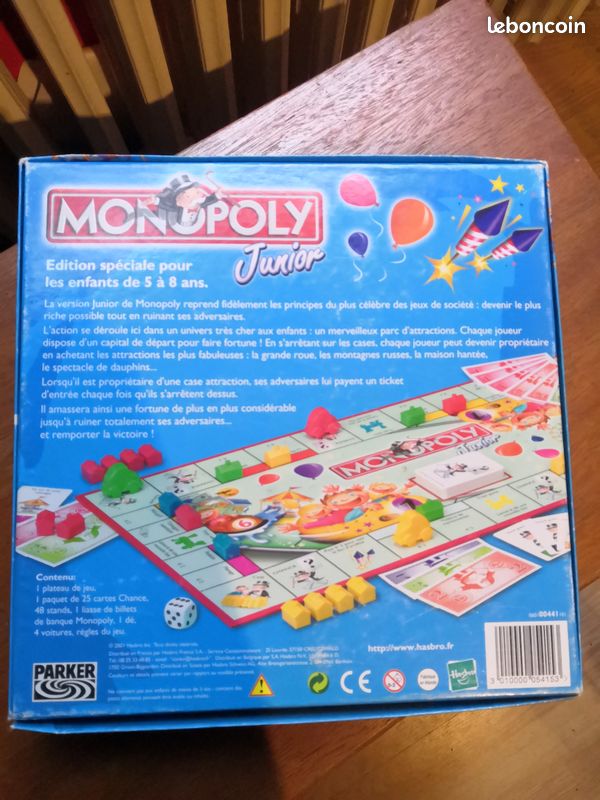 Jeu Monopoly Junior (image 3)