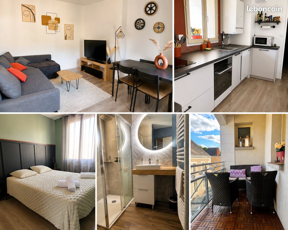 Appartement 2 pièces 48 m² · à Saint-Avertin · 48 m² · 775 €/mois