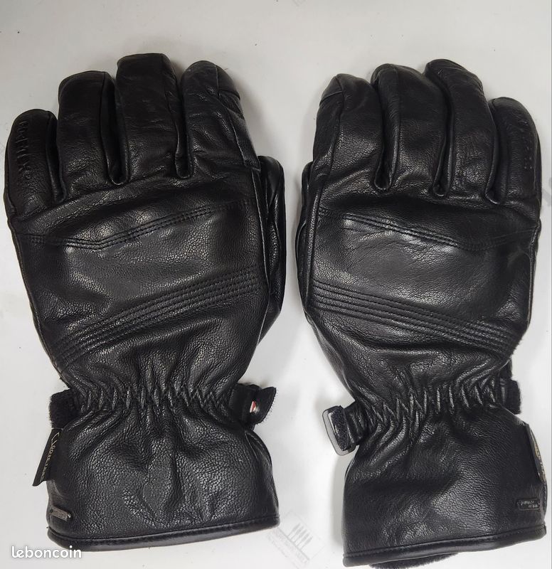 Gants moto hiver cuir Vquattro (image 1)