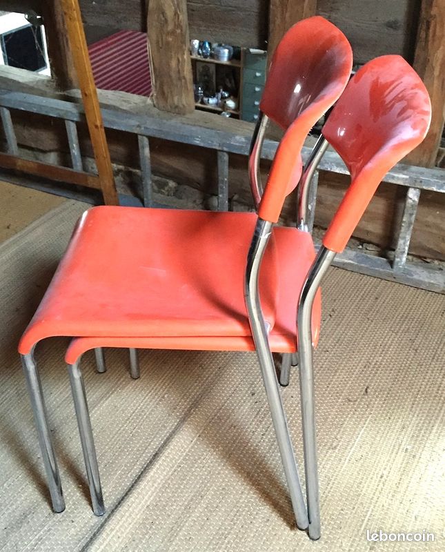 Paire de chaises vintage (image 3)