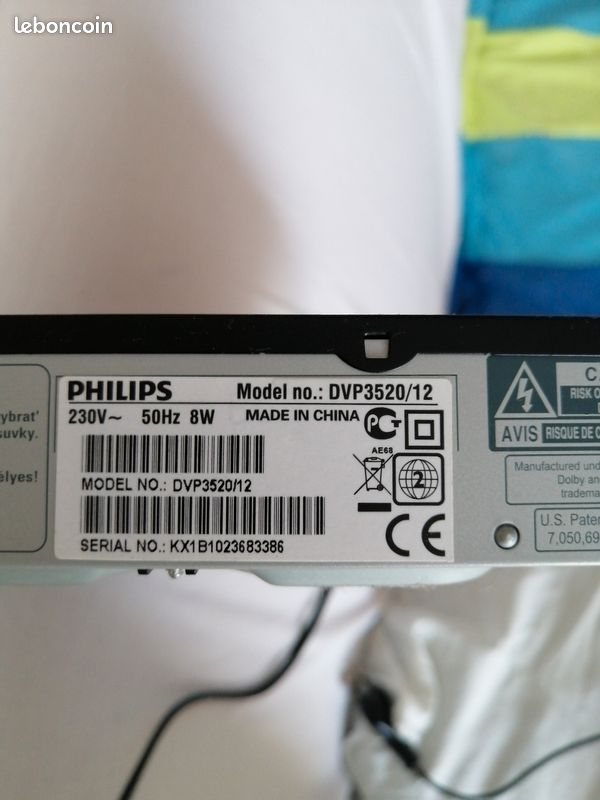 Lecteur DVD PHILIPS (image 2)