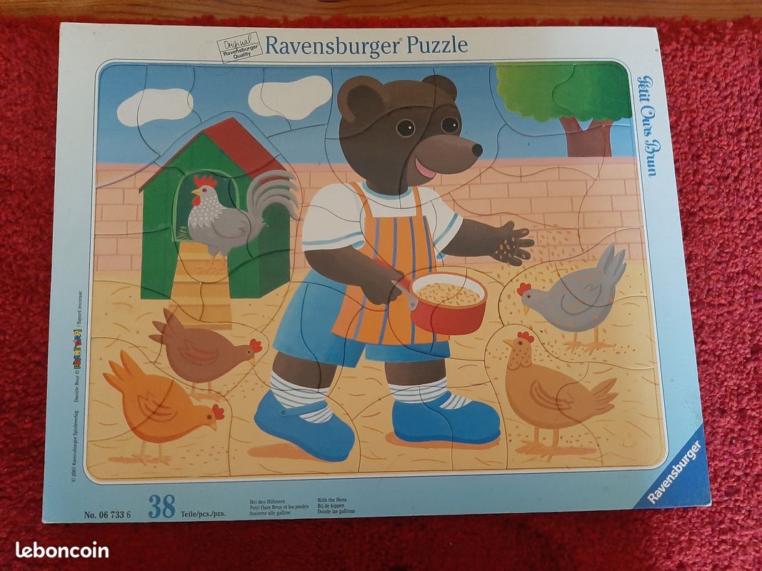 Puzzle petit ours brun (image 1)