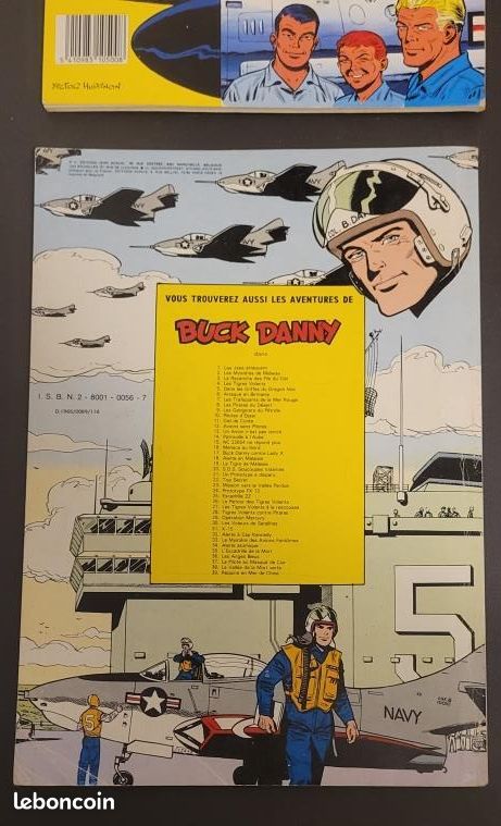 BD - BUCK DANNY - du 17 au 24 - 1977 à 1983 (image 10)