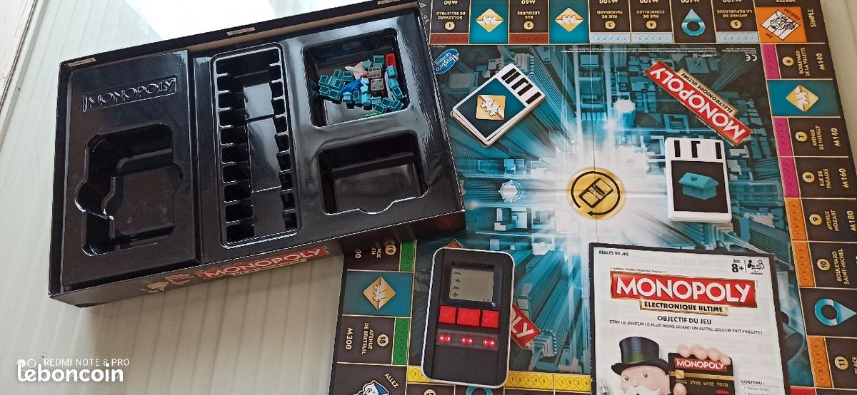 Lot de 2 jeux: La Bonne Paye et le Monopoly électronique (image 2)