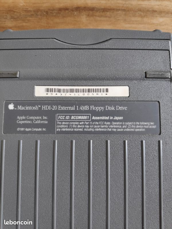 Lecteur externe disquette 3,5 Apple (image 2)