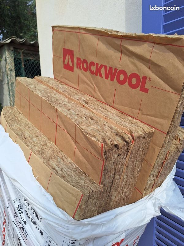Laine de roche 40mm - Rockwool rockmur (image 1)