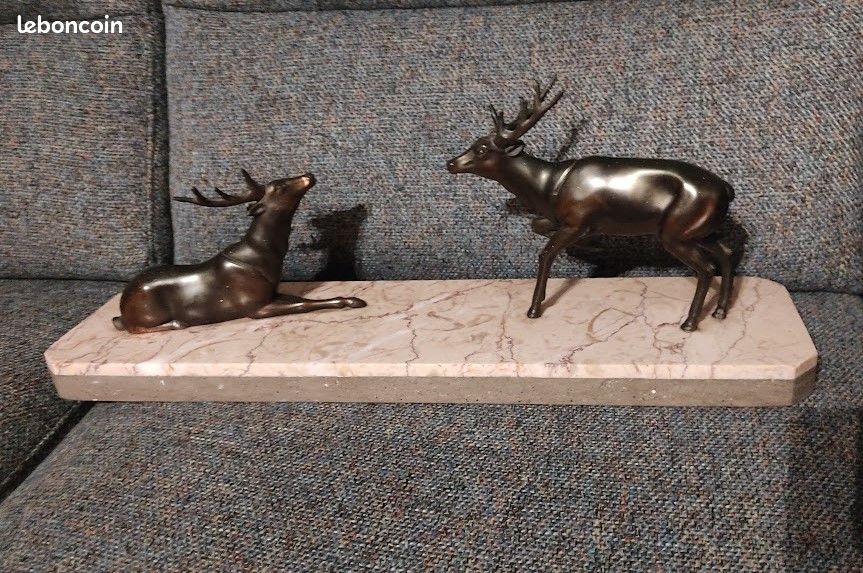 Décoration animalière en régule (image 1)