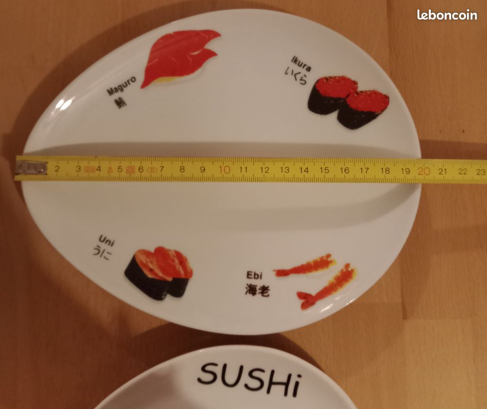 Assiettes ou présentoirs à sushi (image 2)