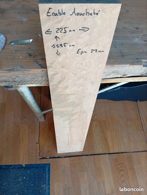 Érable moucheté bois (image 1)