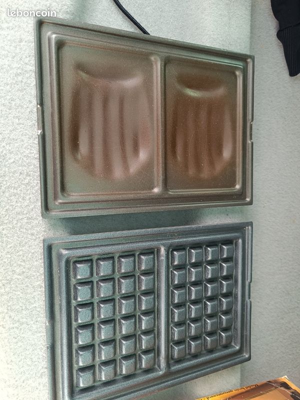 Appareil super croque gaufre Tefal vintage (image 4)
