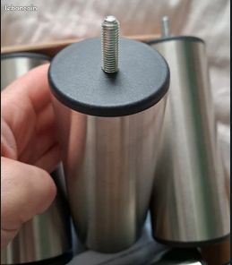 Pieds de lit inox (image 2)