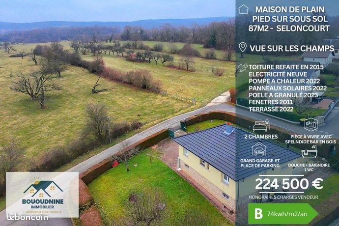 Maison 4 pièces 87 m²