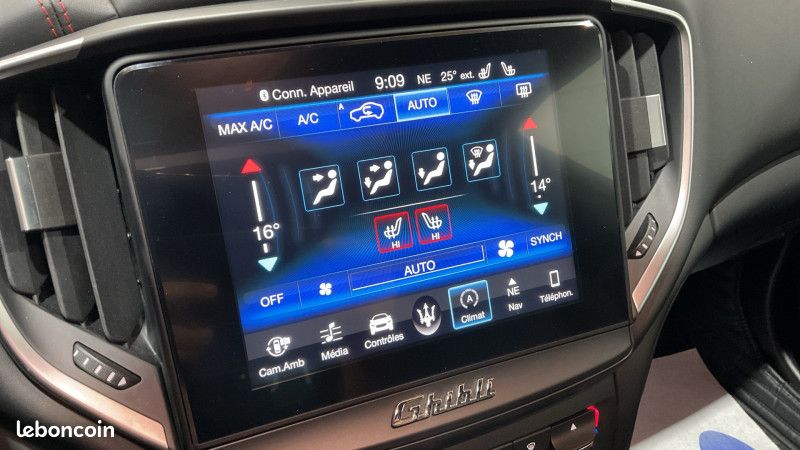 Maserati GHIBLI 3.0 V6 275CH DIESEL GRANSPORT (image 25)