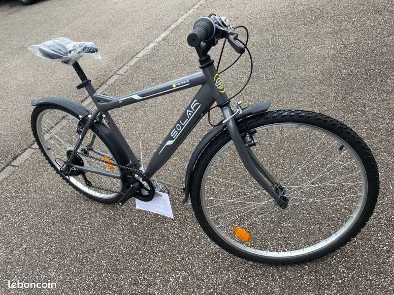 Bike Velo Solar 26 Pouces Vélo Solar Énergie 26 Pouces Vélos