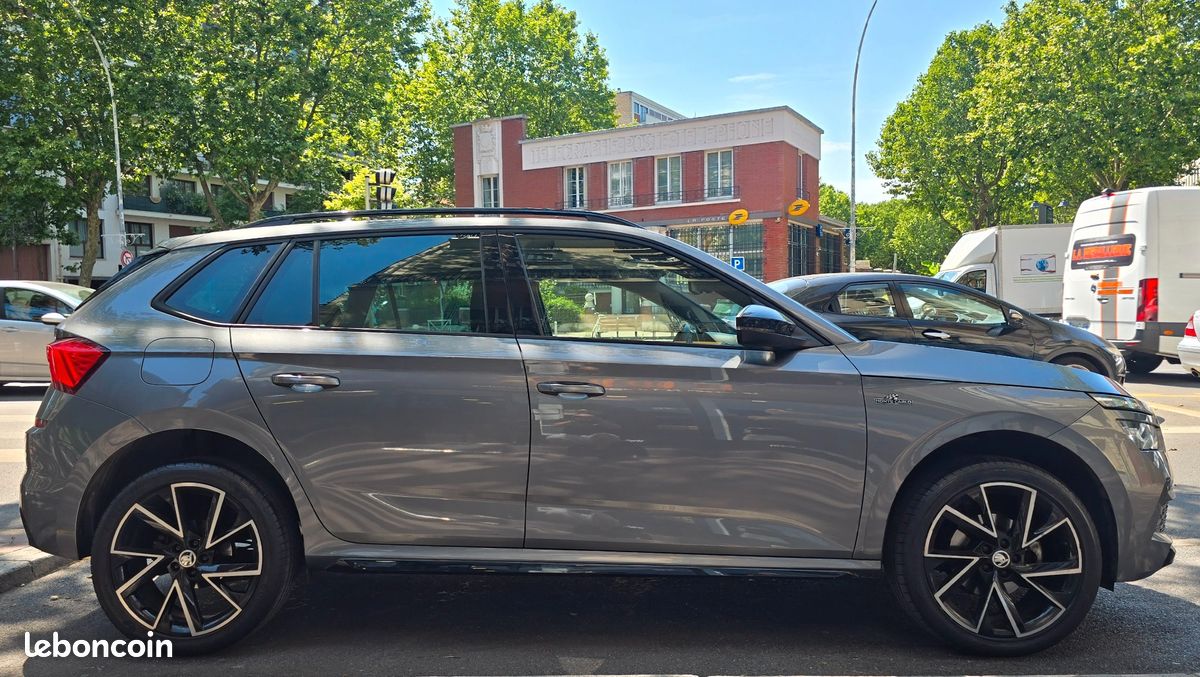 SKODA KAMIQ 1.0 TSI 110cv Monte-Carlo - DSG BVA - Apple Carplay & Android Auto - Coffre et barres de toit inclus (image 26)