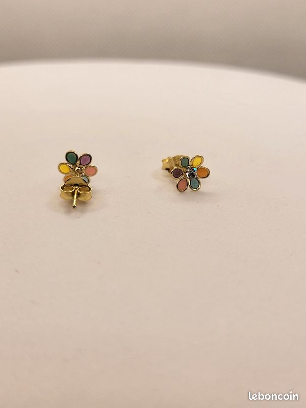 Boucles d'oreilles en argent 925 cadeaux de Noël (image 2)