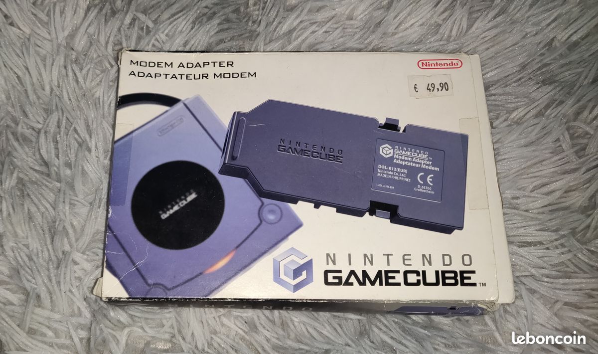 Adaptateur Modem Gamecube (en boite complet) (image 1)
