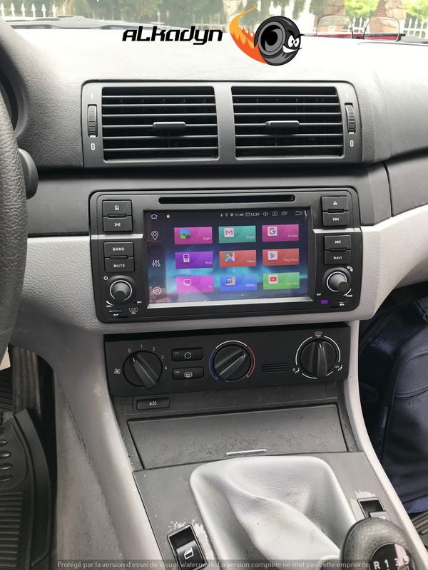 GPS autoradio bmw E46 rover 75 serie 316 318 320 325 CARPLAY Alkadyn android  - Équipement auto