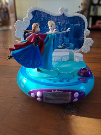 Réveil Disney La Reine Des Neiges 2 Avec Cloches- Violet - 13 Cm à Prix  Carrefour