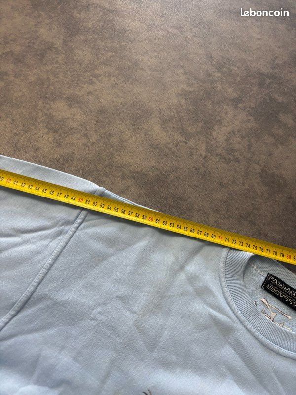 Pull Vintage Y2K Banana Moon Gris - Mélange Acrylique/mohair, Taille L (36/38)