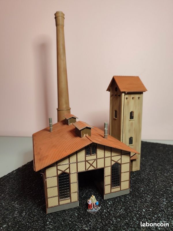 Faller – Usine Industrielle Échelle N (1/160) – Maquette Bâtiment à Assembler – 359 Pièces – Dès 14 Ans