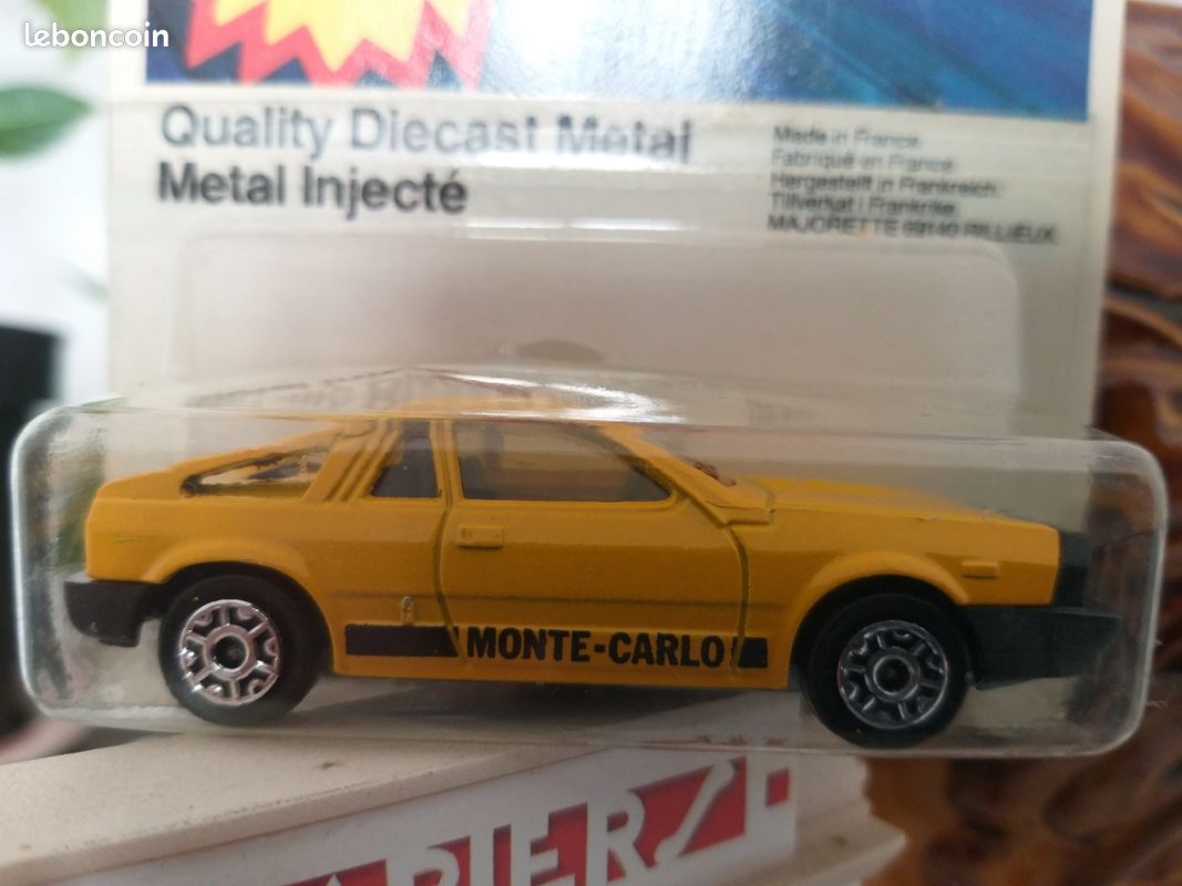 MAJORETTE LANCIA MONTE Carlo, restaurée, ech 1/50 EUR 4,00 - FR