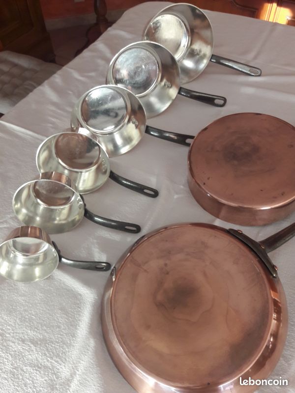 Série de casseroles cuivre (image 1)