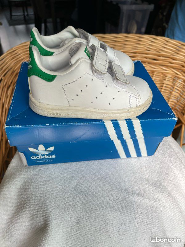 Baskets Original Stan Smith Bleu Basket Adidas Stan Smith Bebe