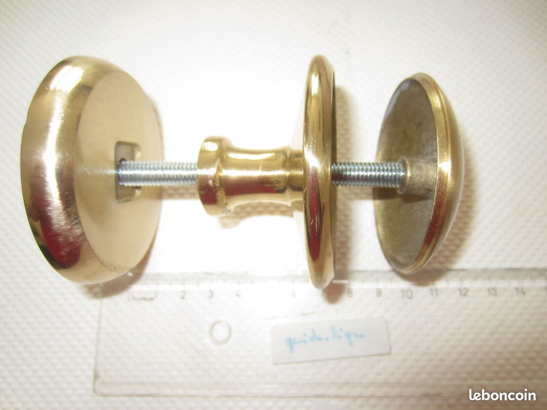 Poignée de porte ronde complète (image 10)
