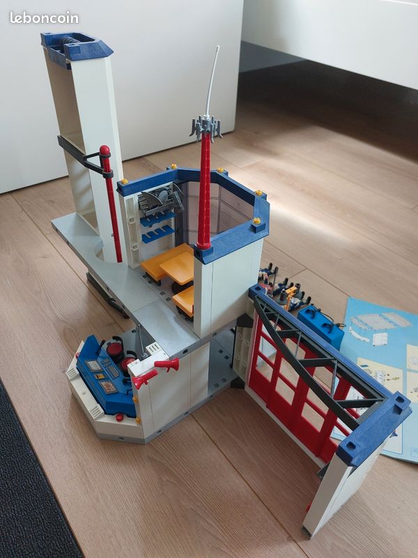 PLAYMOBIL 7465 EXTENSION pour Caserne de Pompiers 4819 (Porte F4) EUR