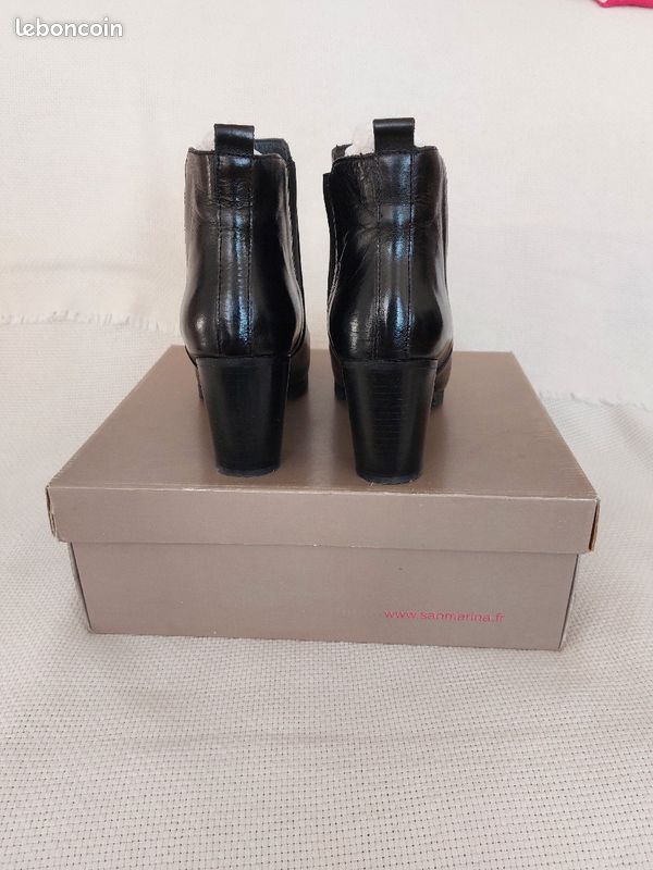 Bottines à talon San Marina Marque San Marina Pointure 38 Hauteur