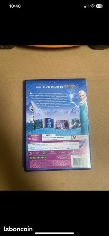 DVD Disney la reine des neiges Numéro 109 (image 2)