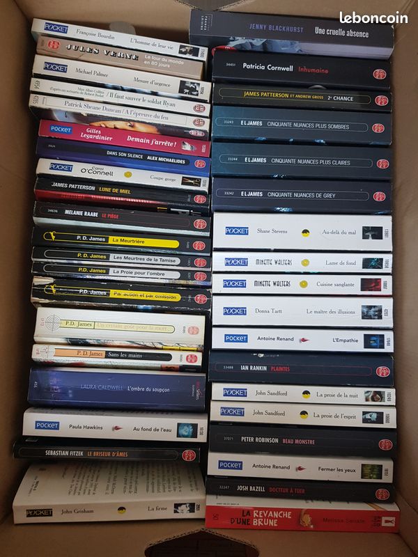 Nombreux livres policiers - Prix dégressif (image 2)