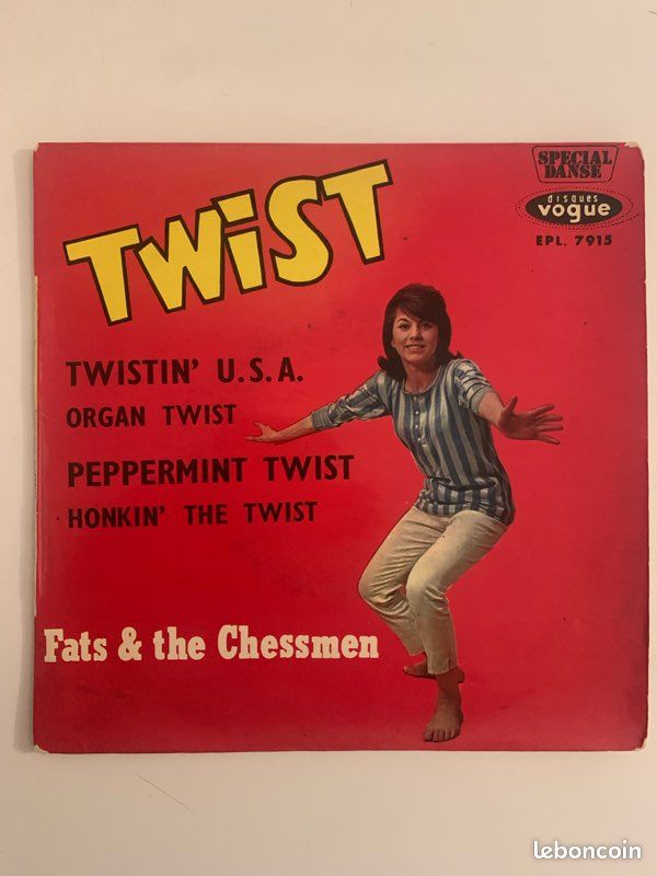 Disque Vinyle 45T : Fats And The Chessmen – Twist (image 1)