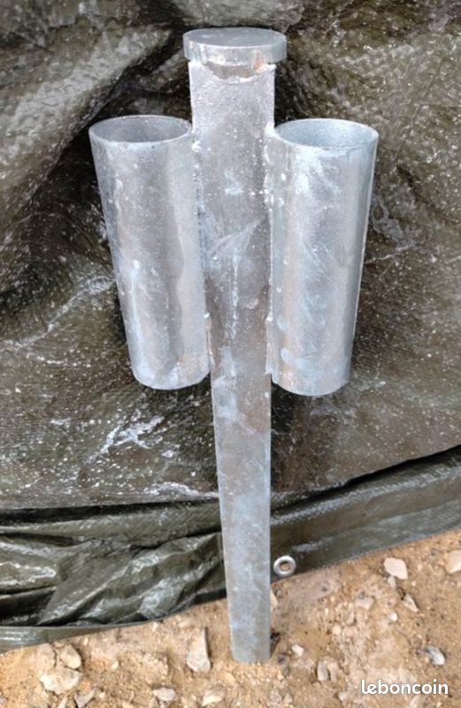 Ancrages double fourreaux Héras (image 1)
